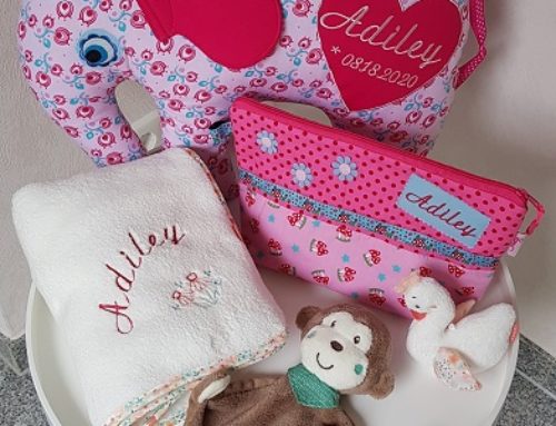 Geschenke zur Geburt für Adiley :-)