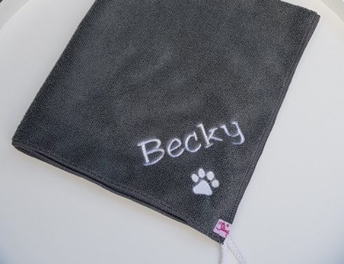 Pfötchentuch für Becky