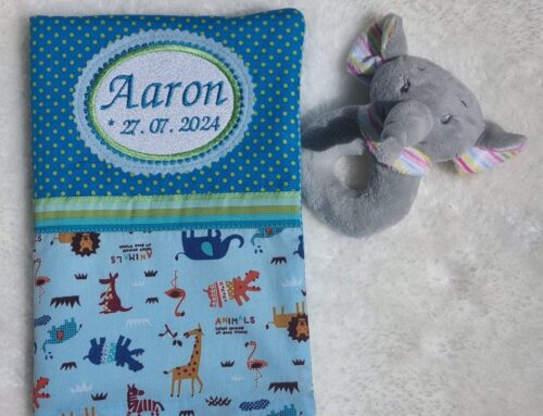 U-Hefthüllen für Aaron 🐒🐘🦒