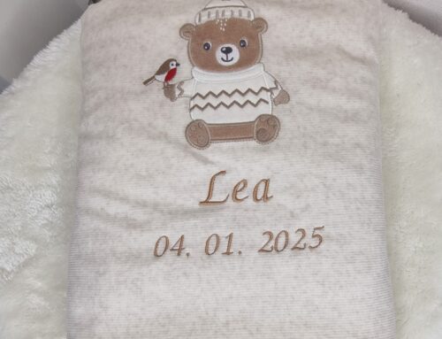 🐻Kuscheldecke für Lea 🐻