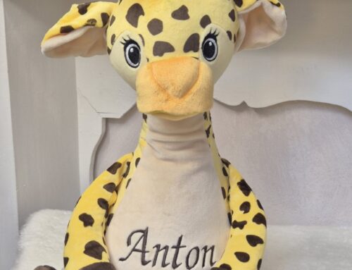 Kuschelgiraffe für Anton 🦒