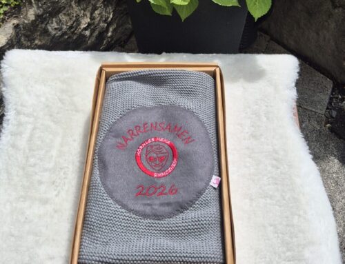 Personalisierte Babydecke für die Narrenzunft Simmozheim – Narrensamen 2026